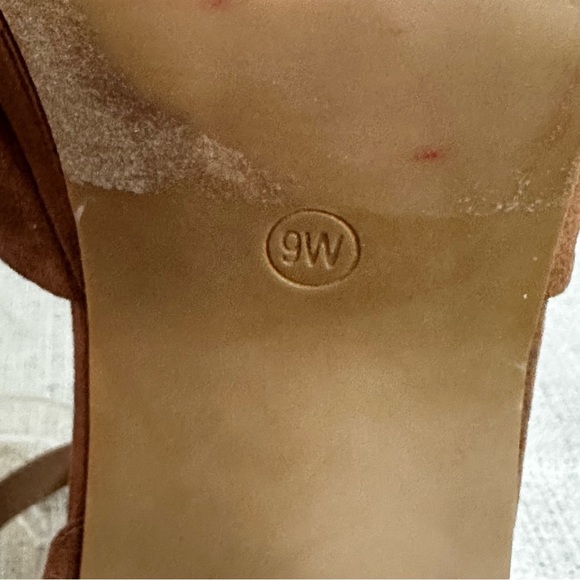 Lane Bryant Brown Strap Heel Sandals sz 9 - Picture 4 of 7